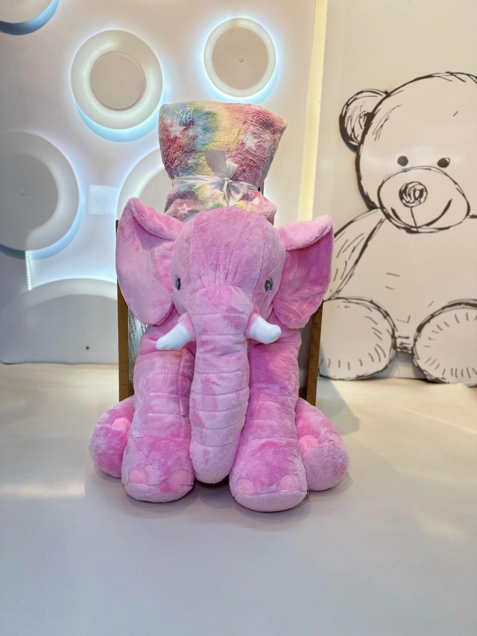 Miniatura 8 de ELEFANTE 60CMPELUCHE CON COBIJA LUMINOSA